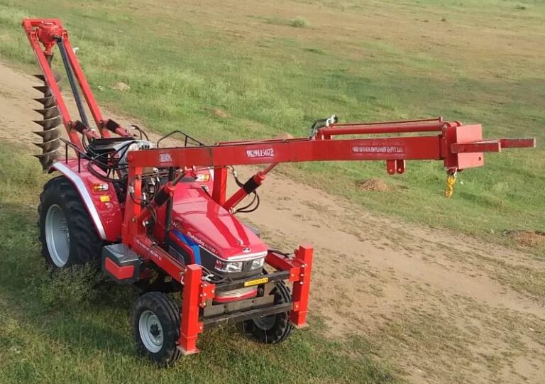 GreenKing Pole Erection Machine