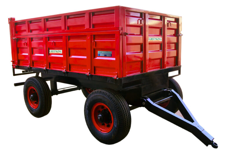 GreenKing 4 Wheel Non-Tipping Trailer